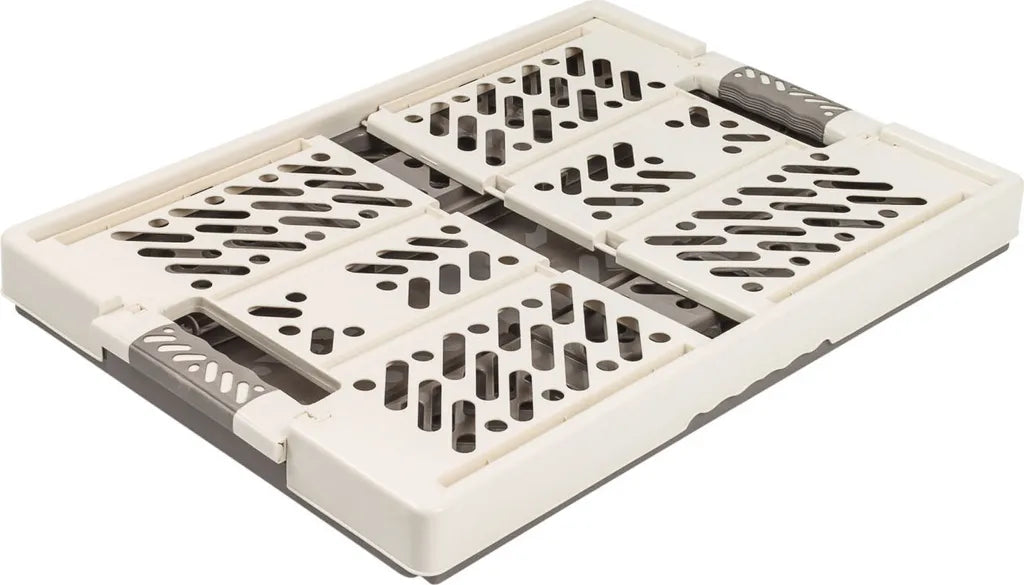  Keeeper Profi-Klappbox "ben", 45 Liter, PP, Creme / Taupe