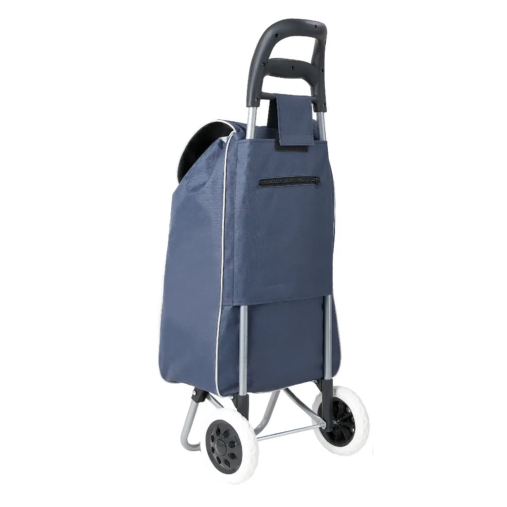  Wuuhoo I Einkaufstrolley Shoppy Mit Rollen 34 L I Einkaufswagen Faltbar, Abwaschbar I Verstärktes Material