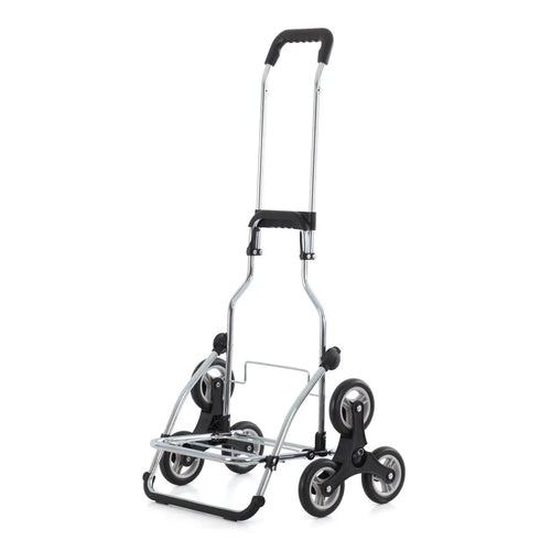  Andersen Shopper Royal Treppensteiger Stahl Klappbar Mit Rad Ø 3x13 Cm Und 45 Liter Tasche Wismar Silbergrau Mit Kühlfach