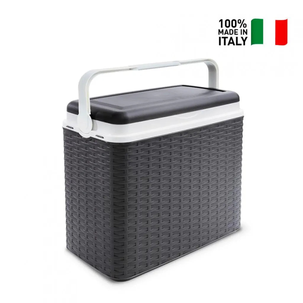  H-Line Kühlbox 24L Rattan Anthrazit 8951