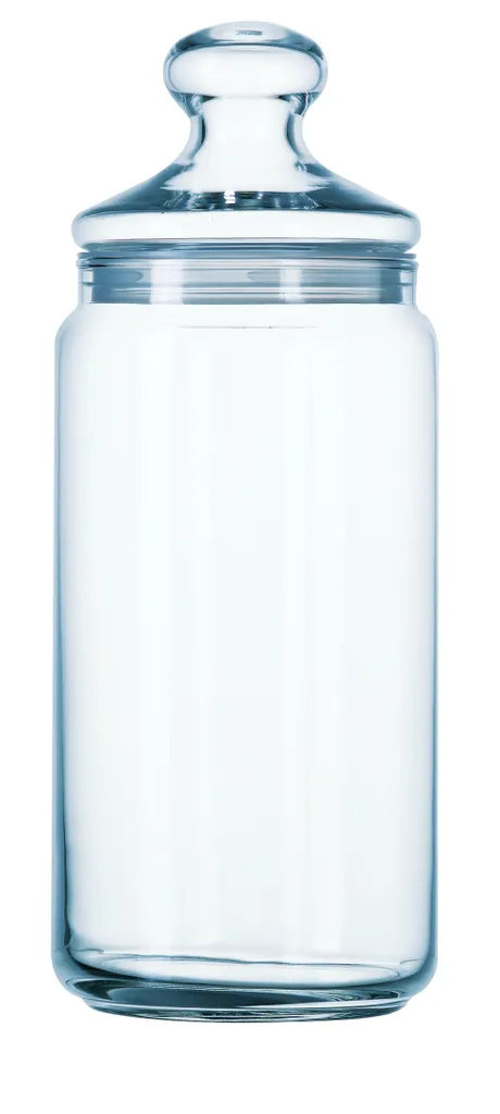  Luminarc ARC 12252 Pot Club Dose Mit Deckel, Vorratsglas, Bonbondose, 1.5 Liter, Glas, Transparent, 1 Stück