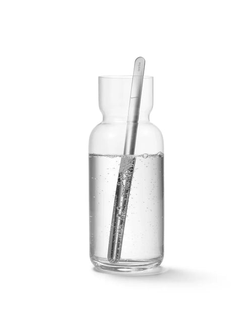  AARKE Karaffe Mit Rührlöffel Nesting Carafe Und Mixing Spoon Kristallglas 1,1L