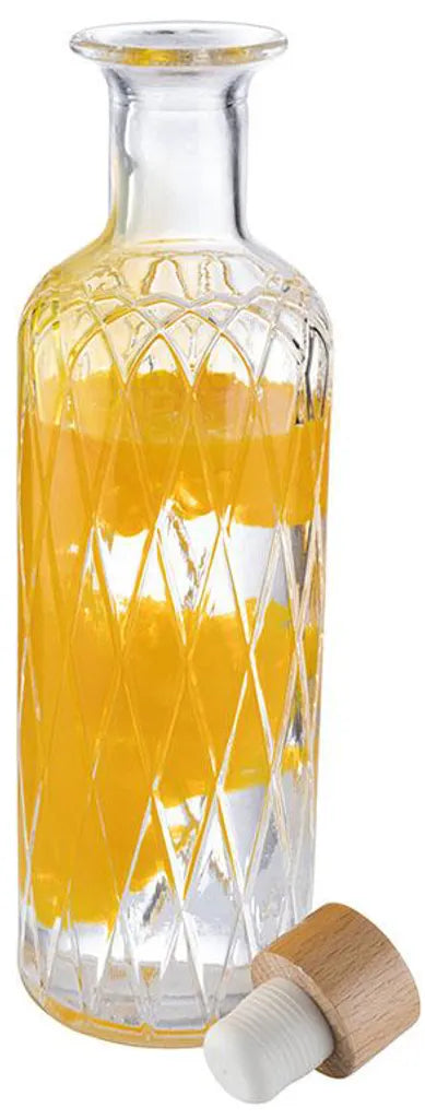  APS Glaskaraffe DIAMOND 0,8 Liter Glasklar