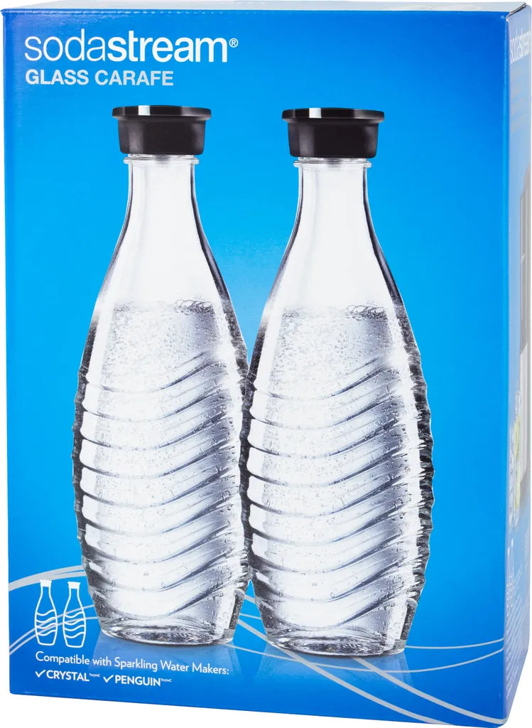  SodaStream Glaskaraffen 0,6 Liter Im 2er-Pack, 764997