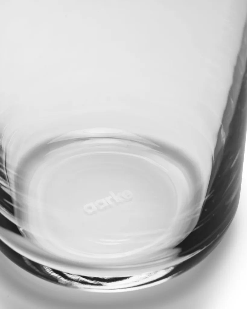  AARKE Karaffe Mit Rührlöffel Nesting Carafe Und Mixing Spoon Kristallglas 1,1L