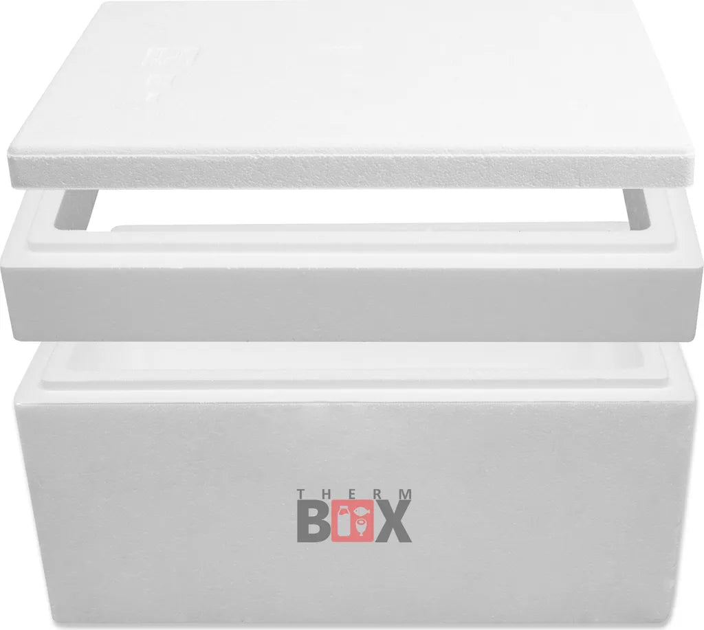  Modularbox 43M | Wand: 4,0 Cm | Volumen: 43L | Innenmaß:49x30x28cm | Erweiterbar Isolierbox Thermobox Kühlbox Warmhaltebox