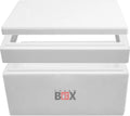  Modularbox 43M | Wand: 4,0 Cm | Volumen: 43L | Innenmaß:49x30x28cm | Erweiterbar Isolierbox Thermobox Kühlbox Warmhaltebox