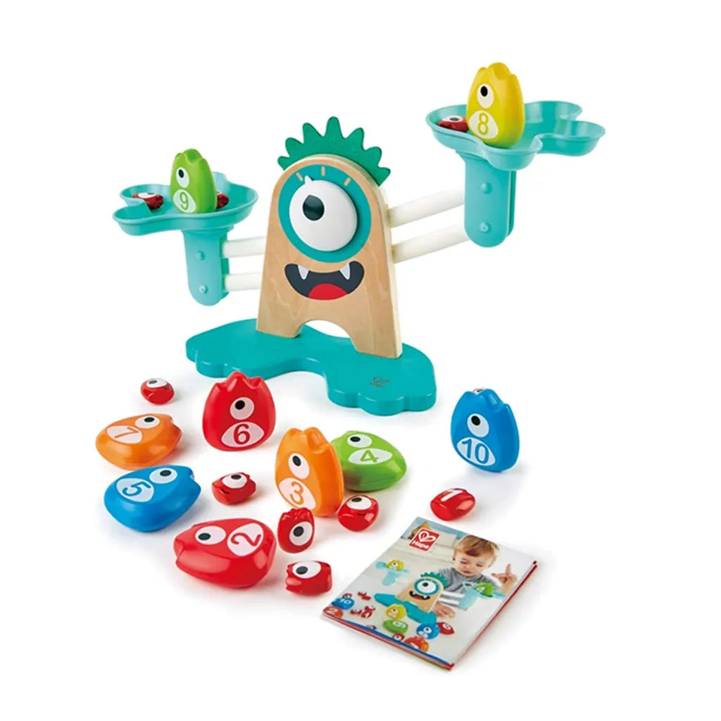  HAPE Baby Monster-Waage Aufbewahrungsdosen Geschirr Plahap1222