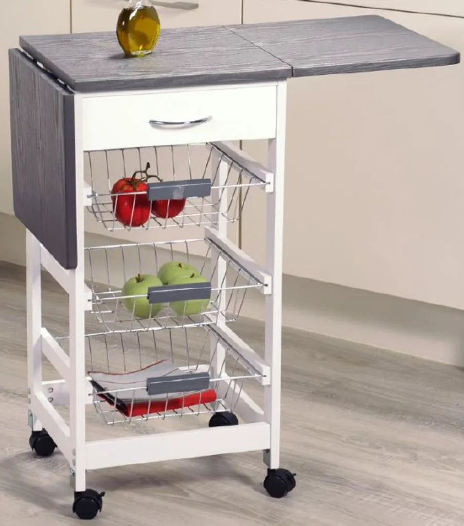  Kesper Küchenwagen Mit Ausklappbaren Seitenflächen