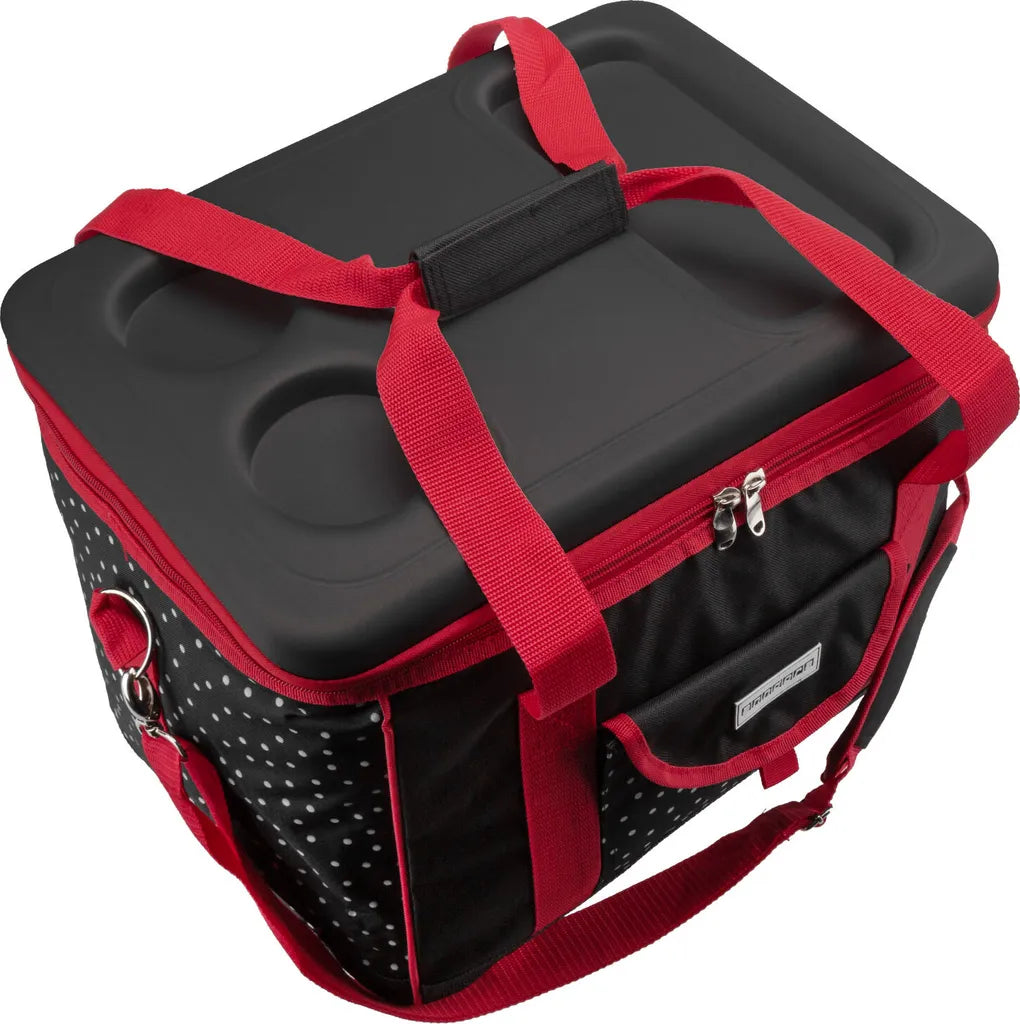  Riesige Kühltasche Picknicktasche XL Schwarz Weiß - Snövit - Schwarz