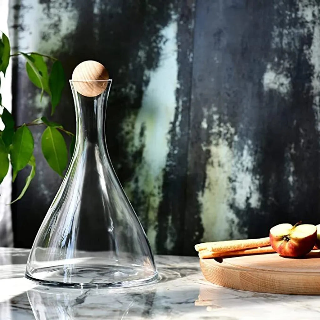  KROSNO Wine Connoisseur Wein Karaffe Rotwein Dekanter, 1000 Ml, Handgemacht