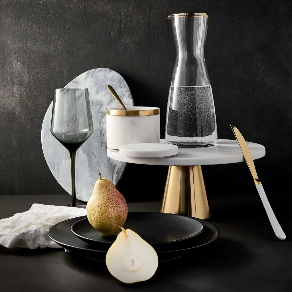  BUTLERS GOLDEN TWENTIES Karaffe Mit Goldrand Und Rillen 1l