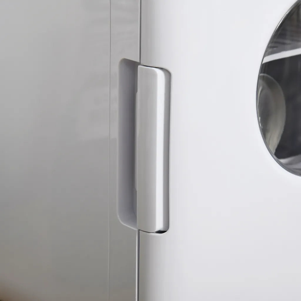  HOMCOM 4L Auto-Kühlschrank Kühlbox Mini-Kühlschrank DC 12V AC 230V/50Hz 60 W Für Auto Und Camping Weiß 25,8 X 20,5 X 26,3 Cm