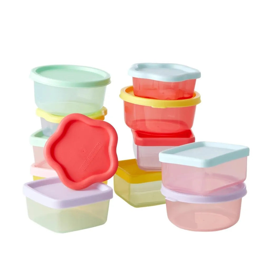  Rice Baby Frischhaltedosen, 12 Stück Aufbewahrungsdosen Essen & Trinken Geschirr YOM0815 RI11280