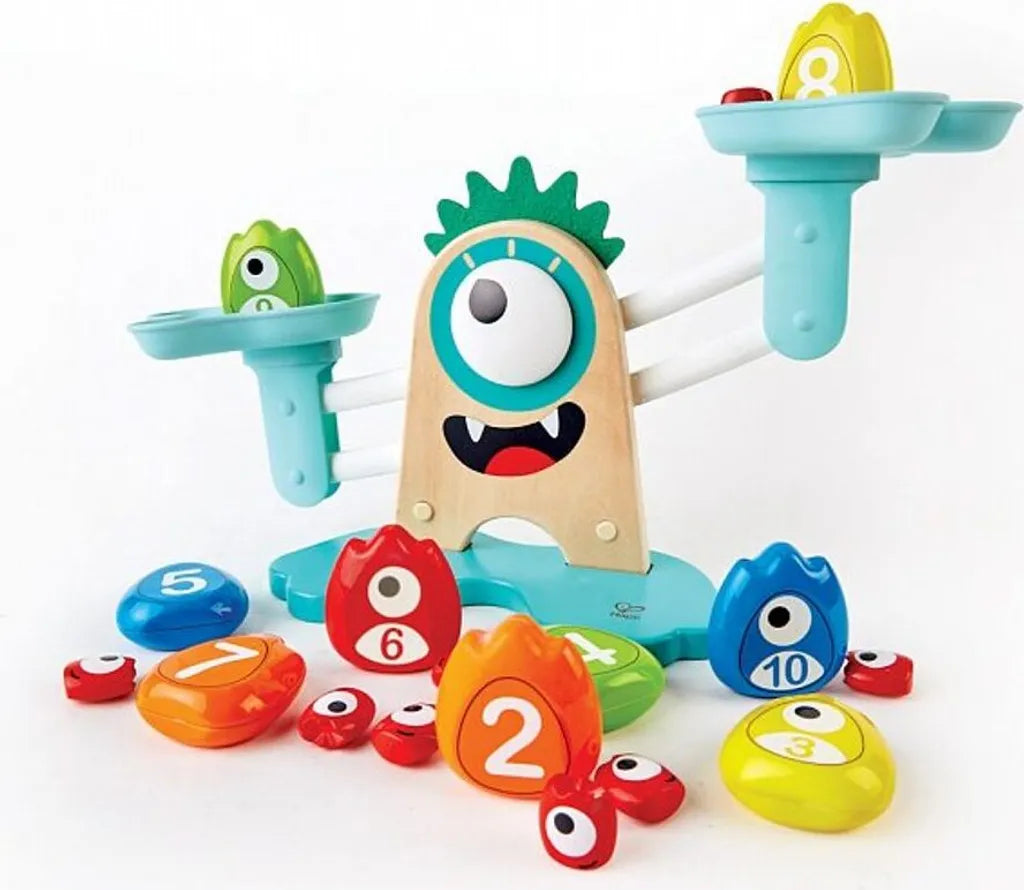  HAPE Baby Monster-Waage Aufbewahrungsdosen Geschirr Plahap1222