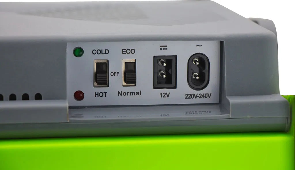  Steinborg Kühlbox 30 Liter | Warmhaltebox | Praktischer Tragegriff | Eco-Modus | 12 V/ 230 V Stromversorgung