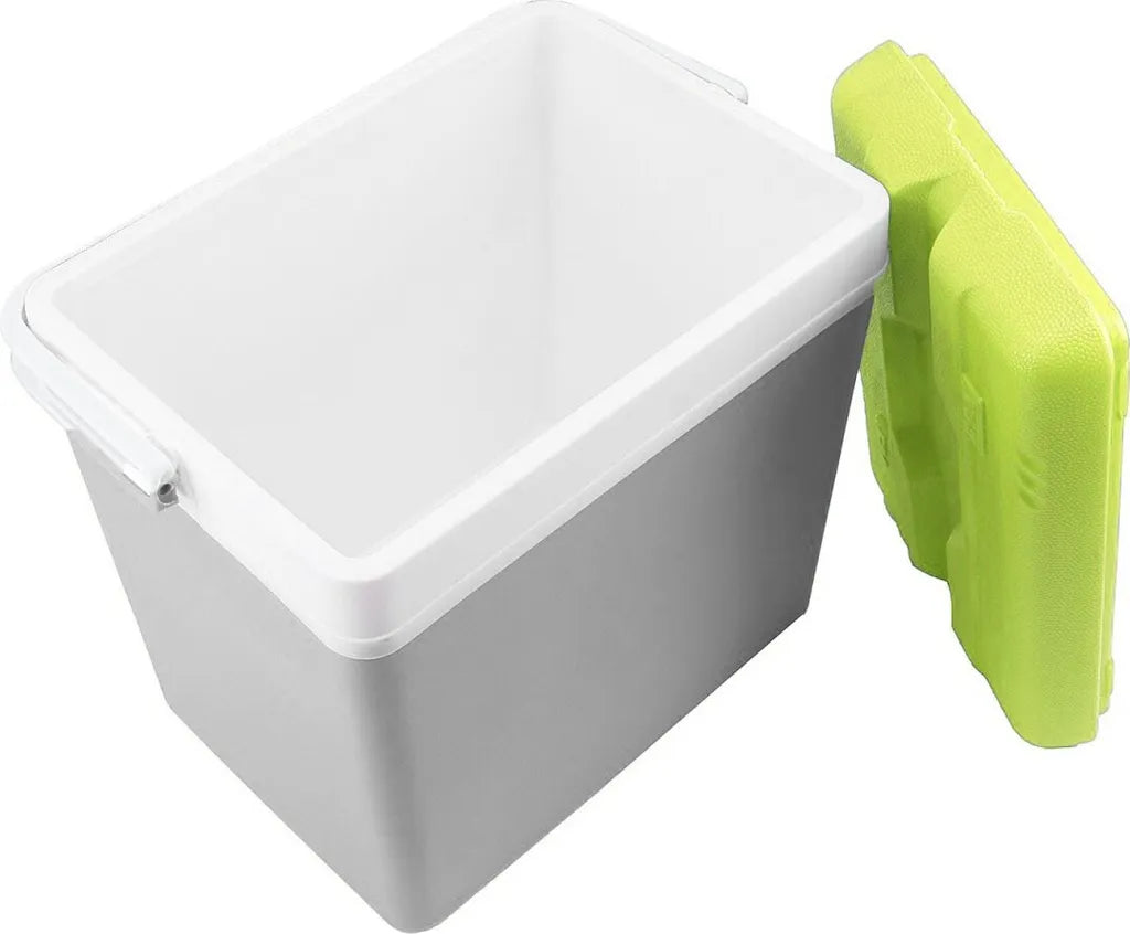  EDA Kühlbox 24 Liter Grau / Grün 1092-20