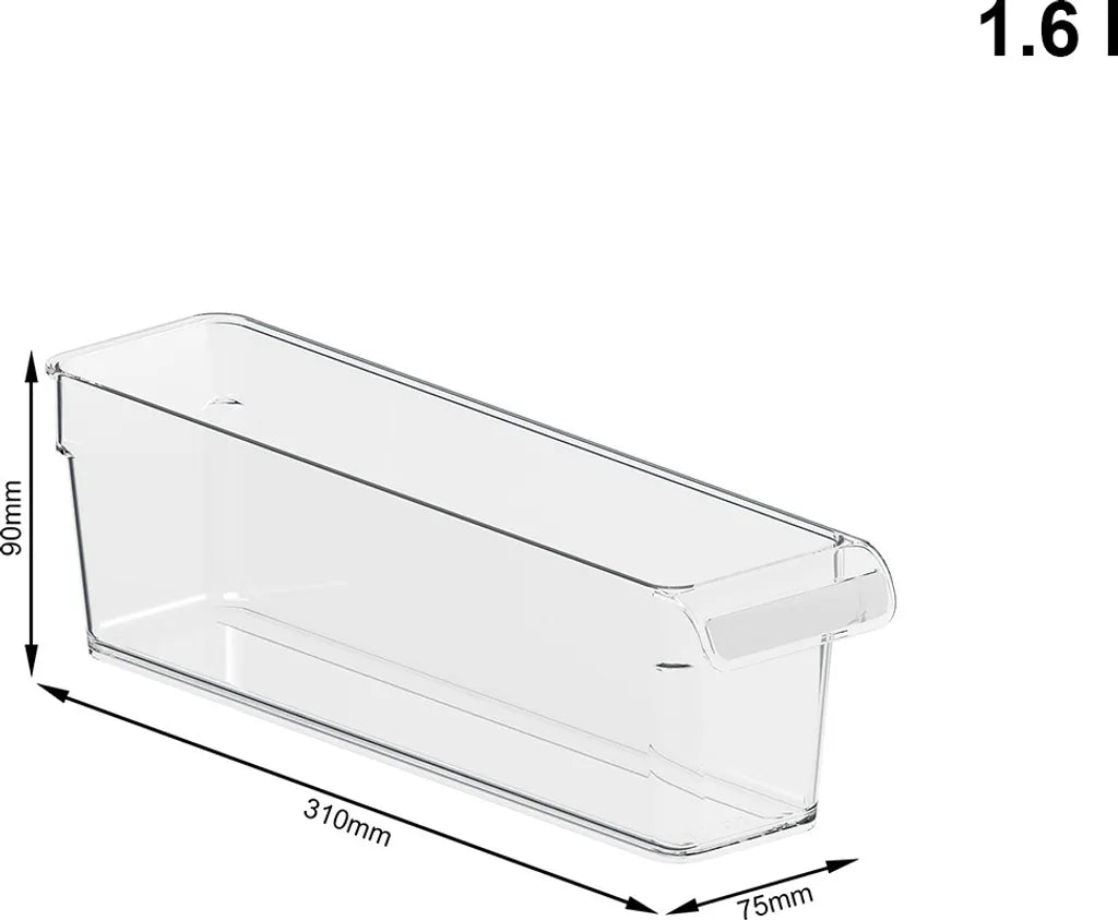 ROTHO „Kühlschrankorganizer 3 Tlg. LOFT“, Ausführung:Set