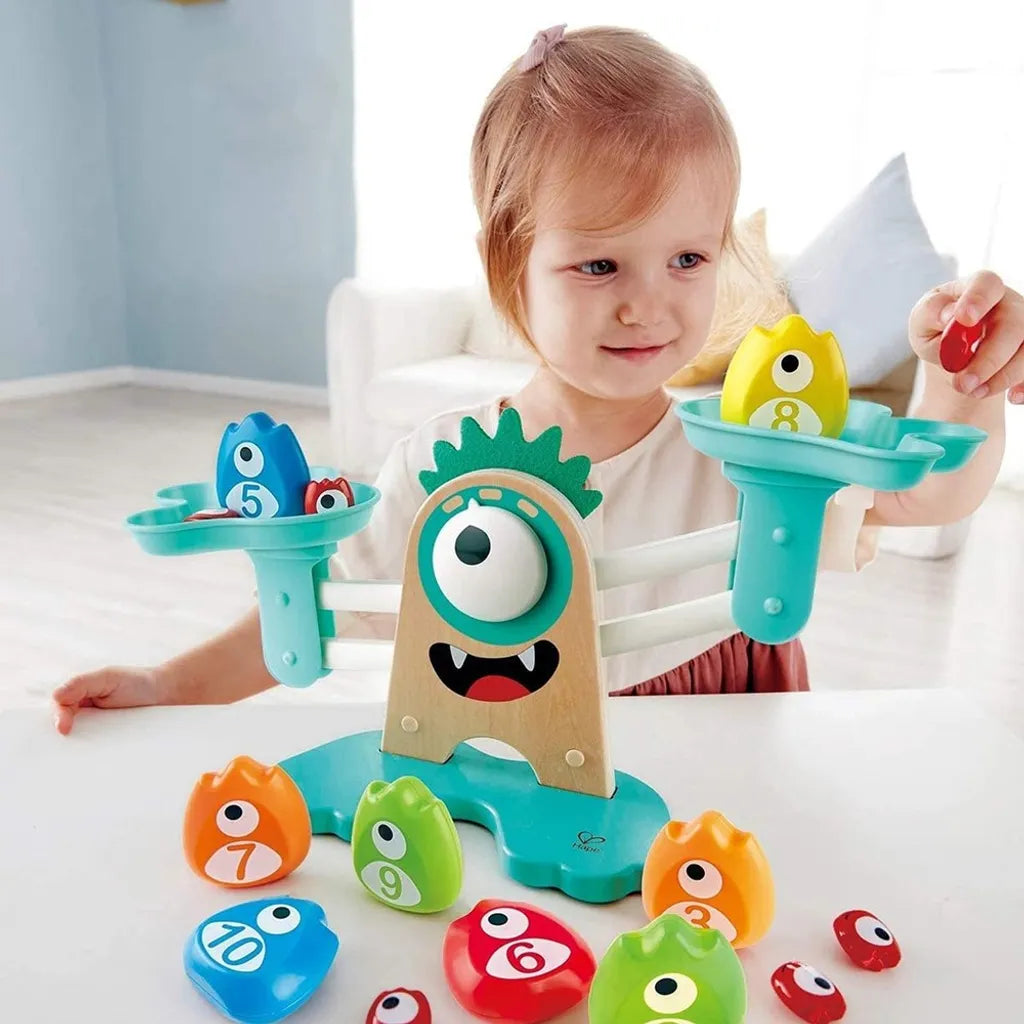  HAPE Baby Monster-Waage Aufbewahrungsdosen Geschirr Plahap1222