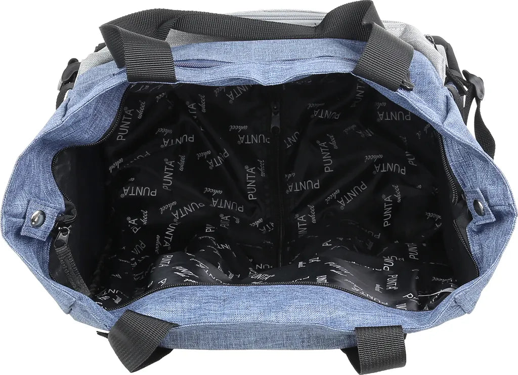  Punta Wheel-Cool Shopping-Roller Mit Kühlfach Einkaufstrolley 52 Cm 2 Rollen, Farben:Braun