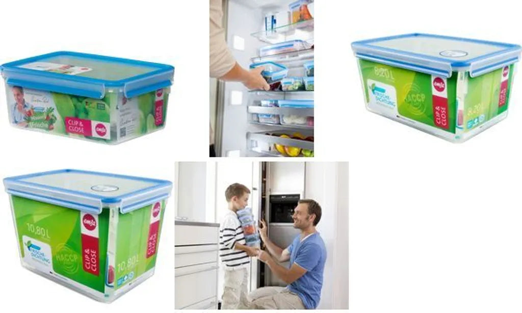  Emsa Frischhaltedose CLIP & CLOSE Maxiformat 10,8 Liter (1 Stück)