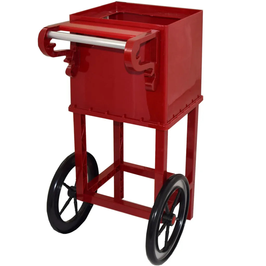  Syntrox Untergestell Popcornwagen Für Popcorn Maker Mit Zwei Reifen
