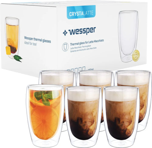  6X Wessper Thermoglas Mit Doppelwand