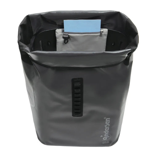  Andersen Shopper Royal Alu Klappbar Mit 3-Speichenrad Ø 25 Cm Und 49 Liter Tasche Ortlieb Anthrazit, Wasserdicht