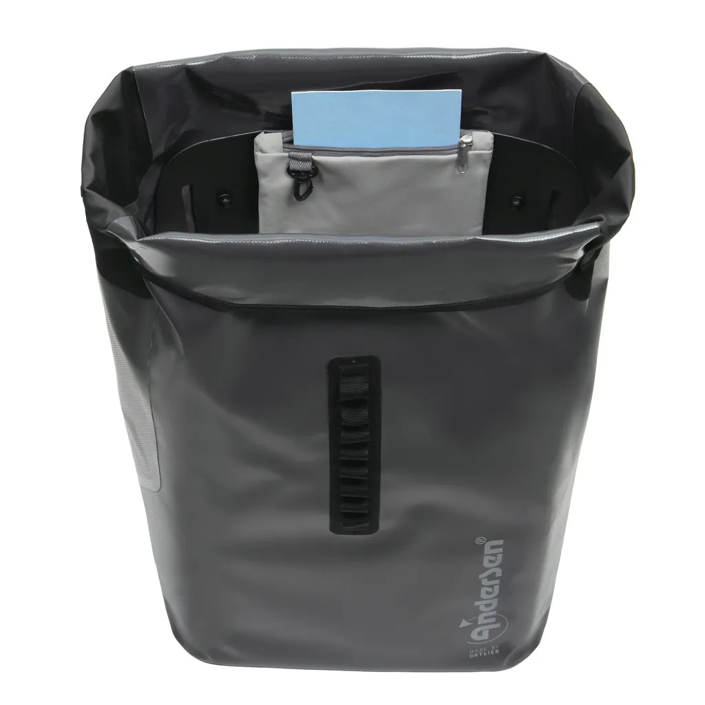  Andersen Shopper Royal Alu Klappbar Mit Luftreifen Ø 25 Cm Und 49 Liter Tasche Ortlieb Anthrazit, Wasserdicht