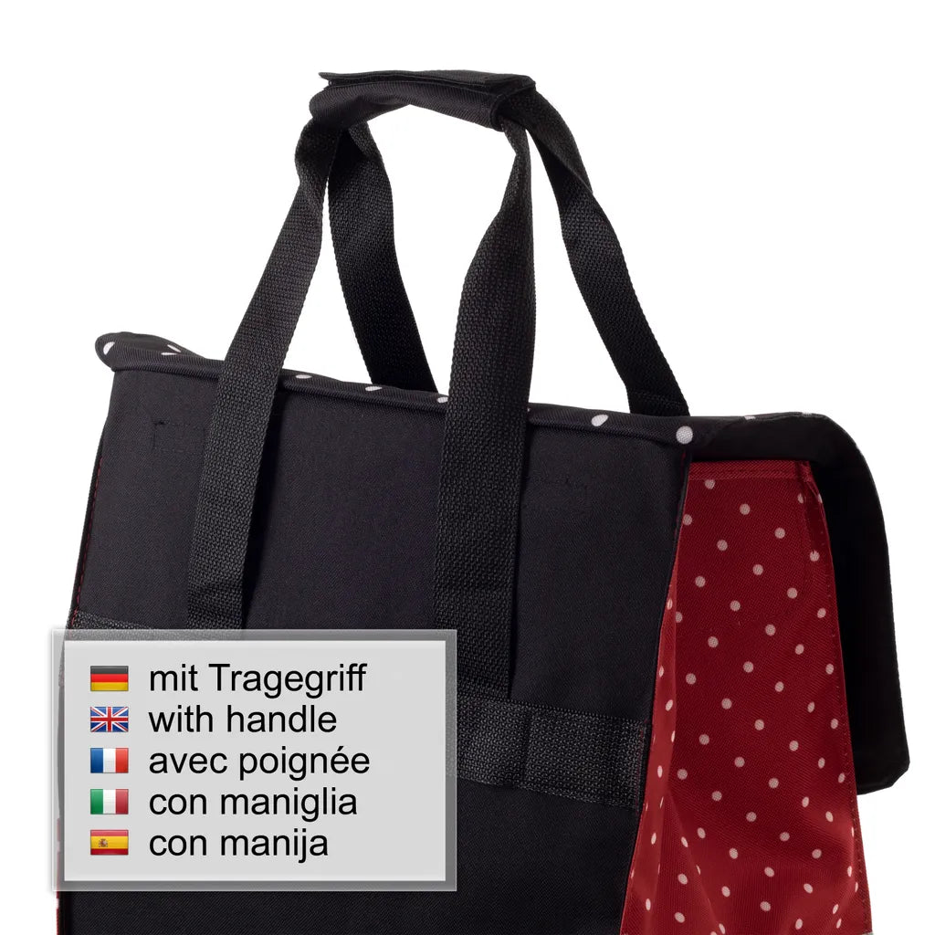  Andersen Shopper Treppensteiger Scala Stahl Mit Rad Ø 3 X 13cm Und 51 Liter Tasche Rul Rot
