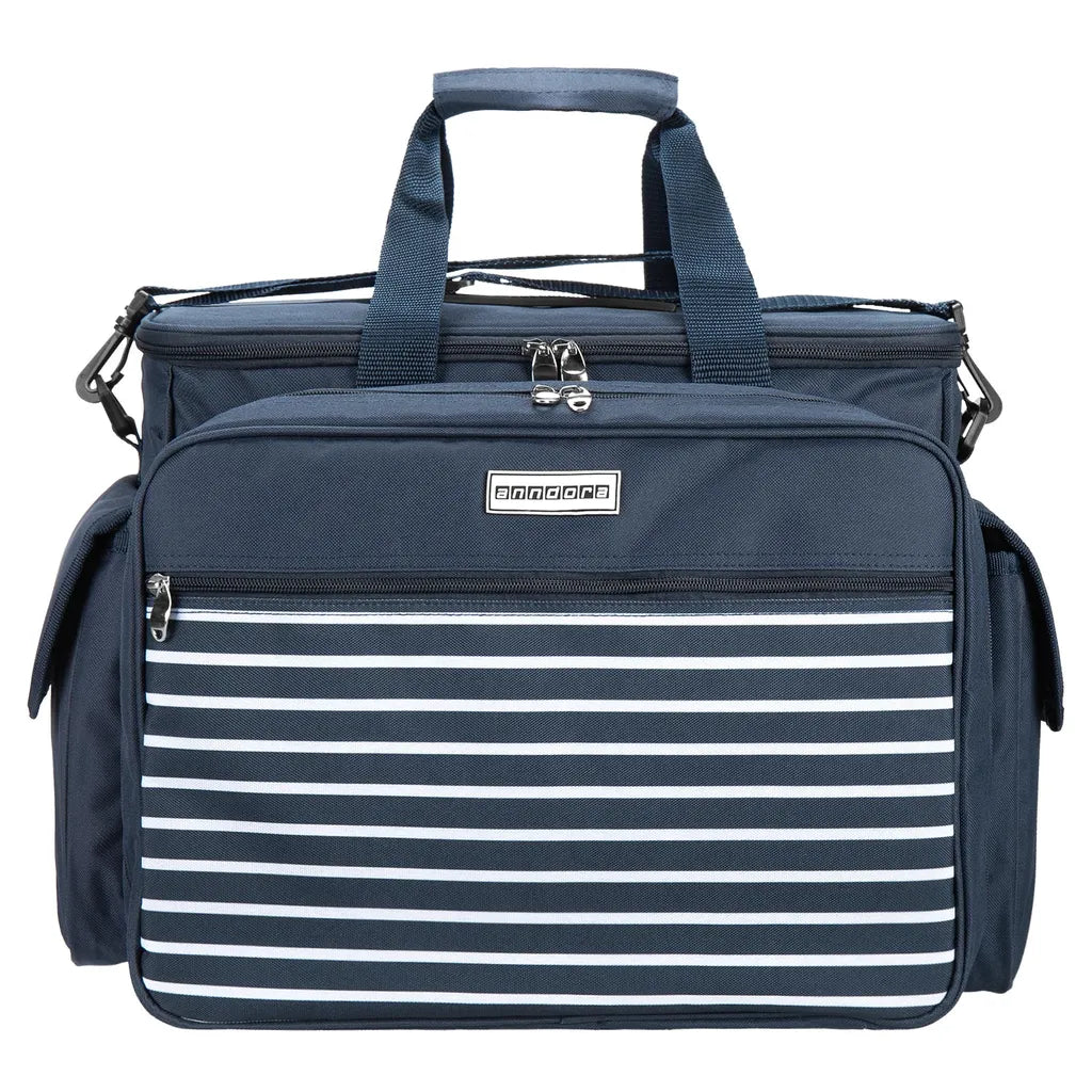  Picknicktasche Kalt Warm Isolierung 4 Personen 32 Teile Zubehör - Maritim