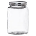  8-tlg. Vorrats-Gläserset Doria 520 Ml + 320 Ml Gewürzglas Mit Schraub-Deckel Silber Gläser