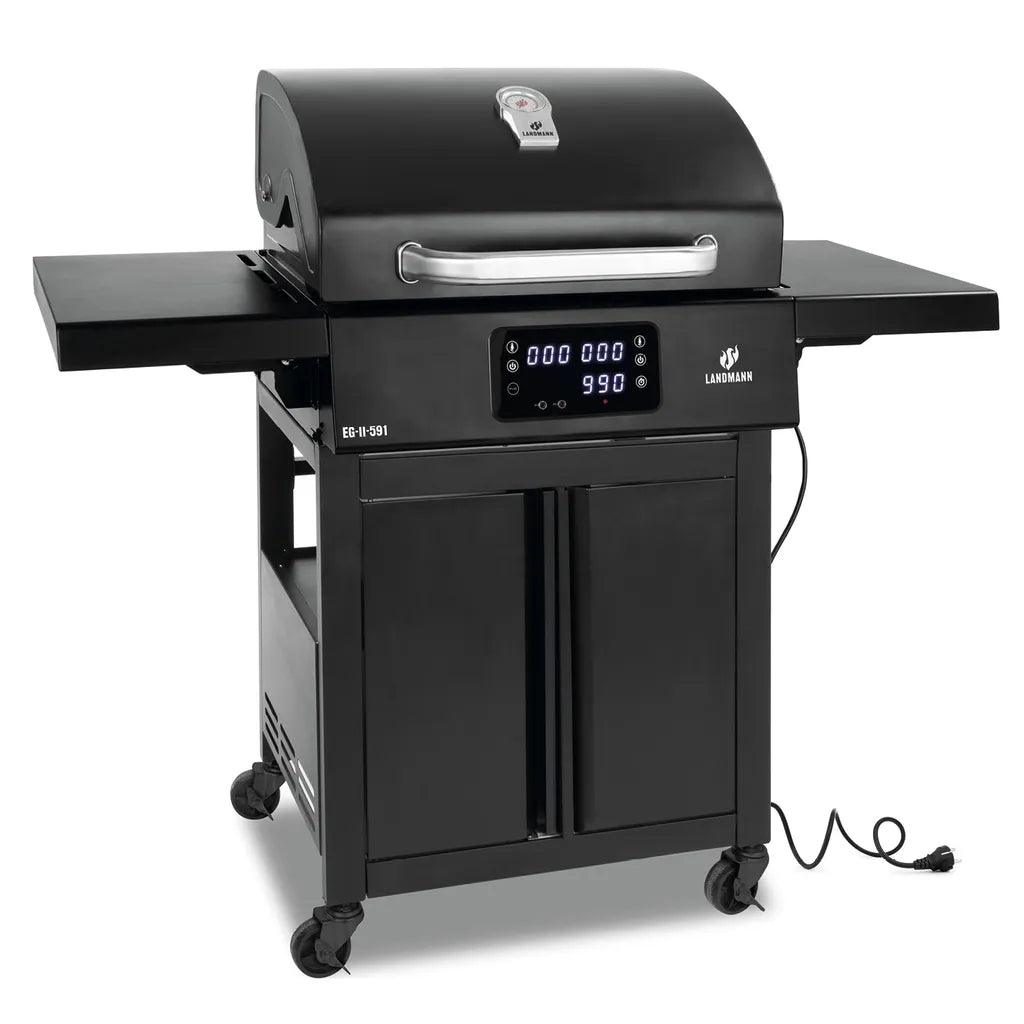  LANDMANN E-Grillwagen Black