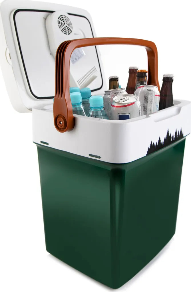  Tragbare Kühlbox Peme Ice-on Mini-Kühlschrank Für Auto Und Camping 32 Liter - In Pine Forest Grün