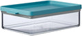  Mepal 2er Set Kühlschrankdose Omnia Frühstück 1,2L - Nordic Green 106418092400 + Gratis 4er Set EKM Living Edelstahl Trinkhalme