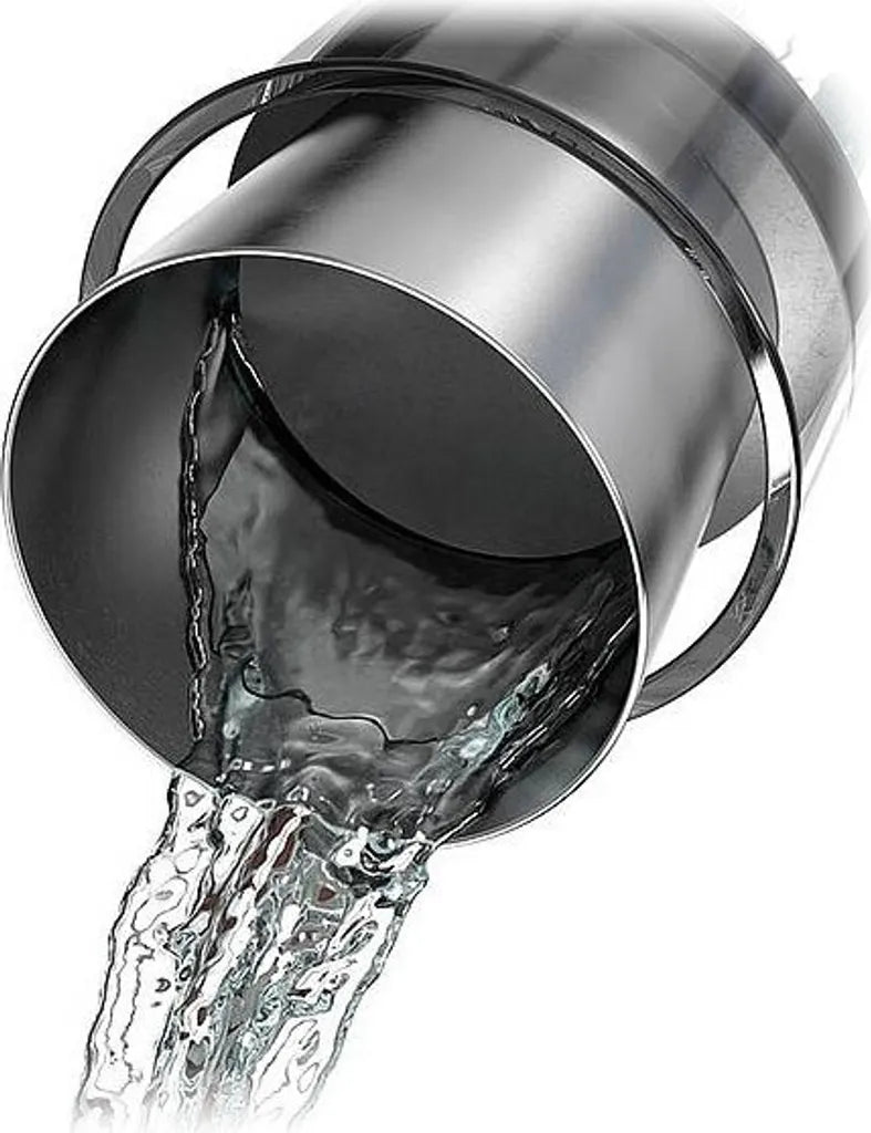  Emsa Kühlkaraffe FLOW Slim 1,0 Liter Glas / Edelstahl