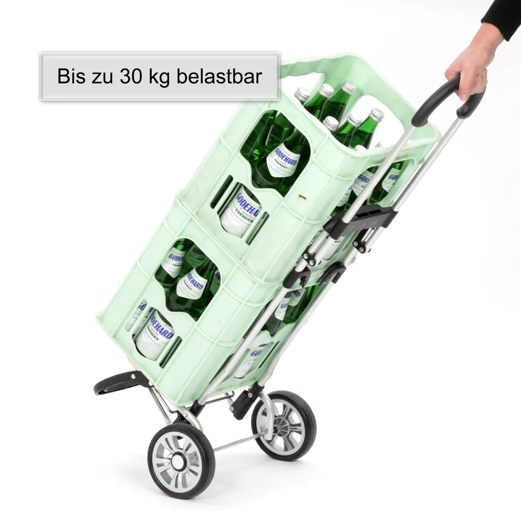  Andersen Shopper Scala Plus Alu Klappbar Mit Rad Ø 15 Cm Und 47 Liter Tasche Famke Blau Mit Kühlfach