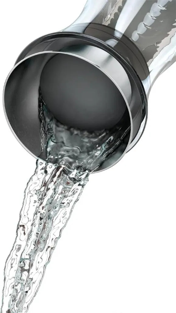  Emsa Kühlkaraffe FLOW Slim 1,0 Liter Glas / Edelstahl