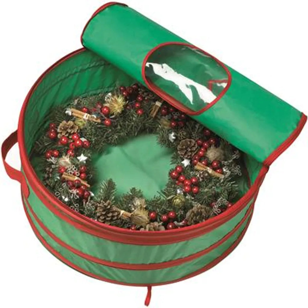  Weihnachtstasche Für Großen Weihnachtskranz Grün Rot