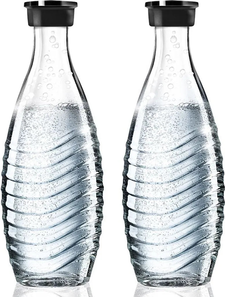  SodaStream Glaskaraffen 0,6 Liter Im 2er-Pack, 764997