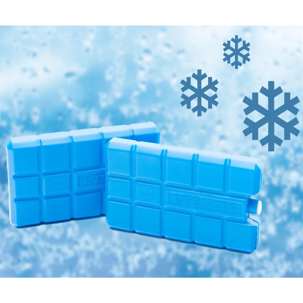  Deuba Kühlakku Set 12 Stunden Flach Je 200ml Für Kühltasche Kühlbox Outdoor Kühlelement Kühlpack Cool Pack Kühlakkus, Anzahl:2er Set
