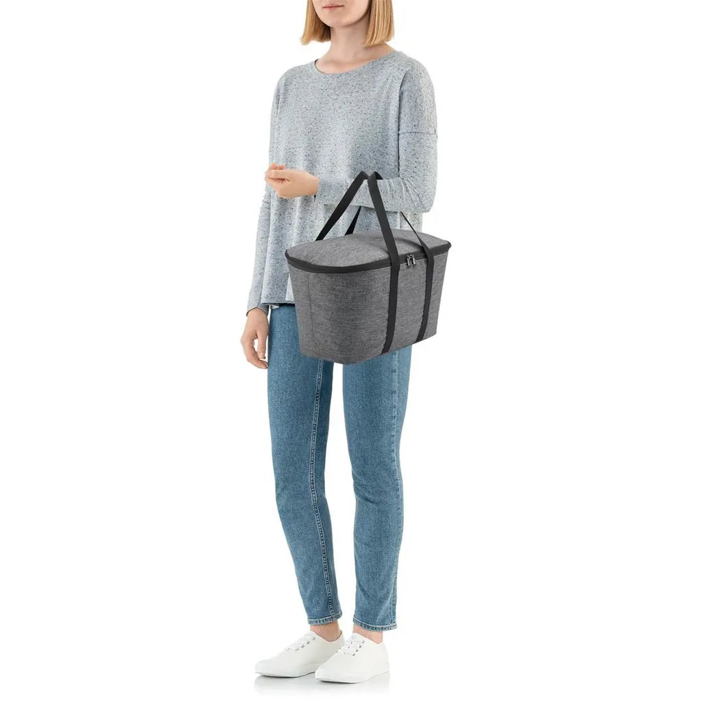  Reisenthel Coolerbag Twist Silver Kühltasche Faltbar 20 L - Twist Silver