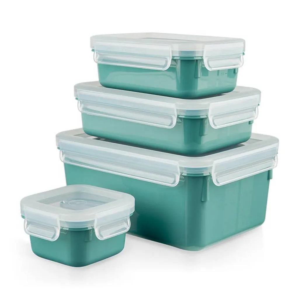  Emsa CLIP & CLOSE Colour Edition Grün 4er Set (0,2 / 0,55 / 0,8 / 2,2)