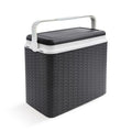  H-Line Kühlbox 24L Rattan Anthrazit 8951