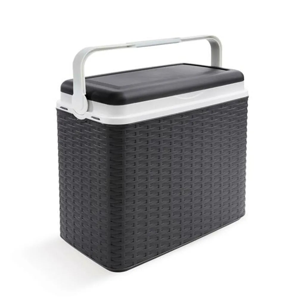  H-Line Kühlbox 24L Rattan Anthrazit 8951