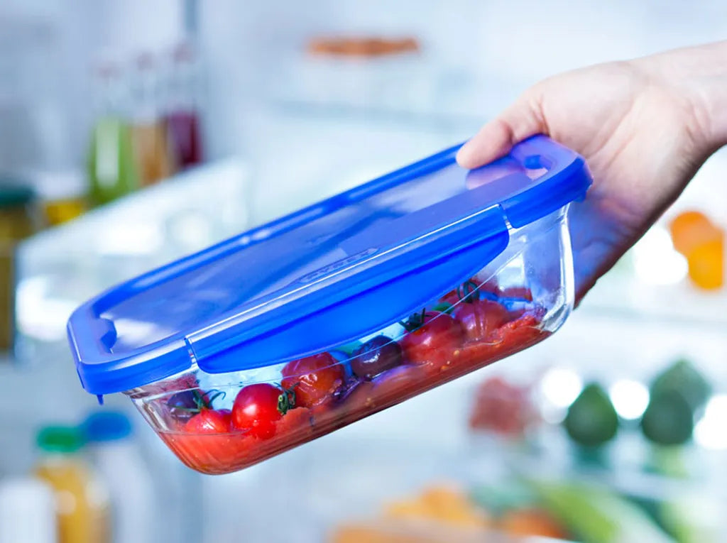  Pyrex Cook & Go Glas Square Teller Mit Deckel 0.9l