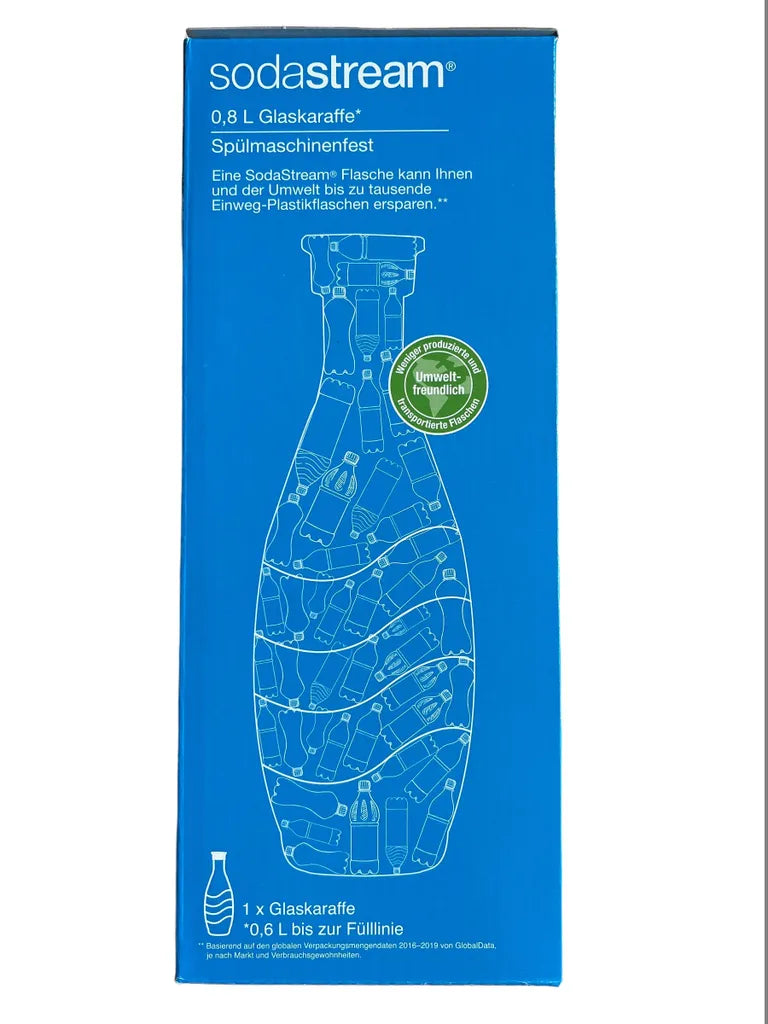  SodaStream Glaskaraffe Mit Schraubverschluss