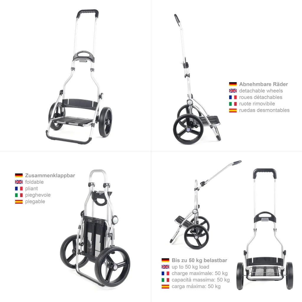  Andersen Shopper Gestell Royal Mit 3-Speichenrad 25 Cm