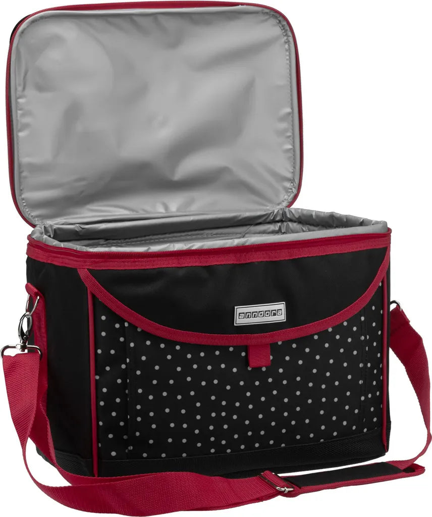  Kühlbox Kühltasche Klein Schwarz Weiß 35 X 24 X 27 Cm- Snövit - Schwarz Weiss