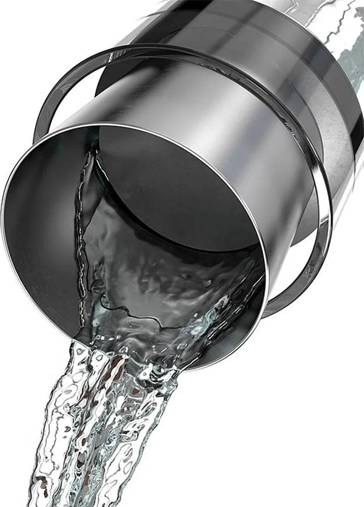  Emsa Kühlkaraffe FLOW Slim 1,0 Liter Glas / Edelstahl